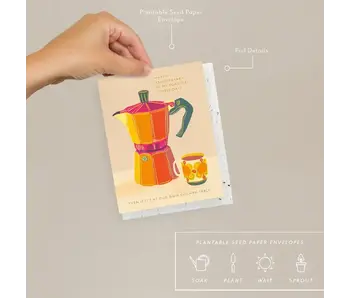 Espresso - Anniversary Card