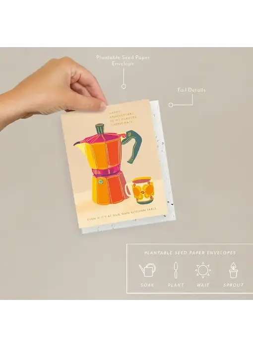 Espresso - Anniversary Card