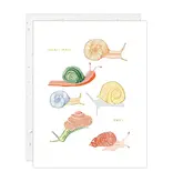Seedlings Snails - Just To Say Hi Card