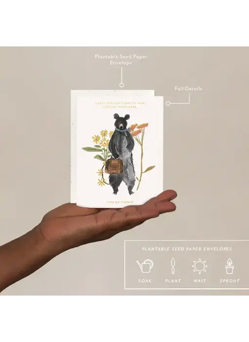 Mama Bear - Mother's Day Card