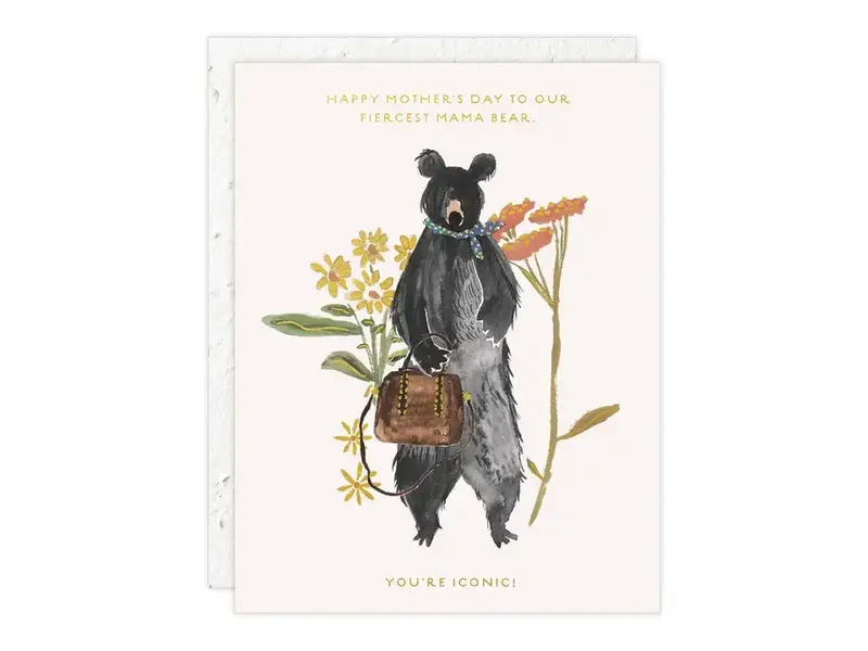 Seedlings Mama Bear - Mother's Day Card