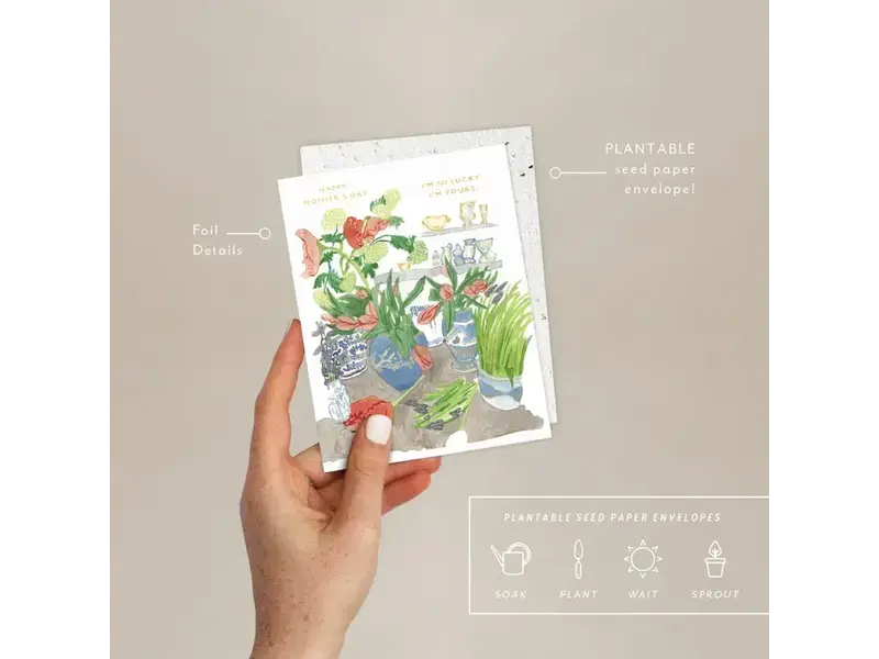 Seedlings Mother's Flower Shoppe - Mother's Day Card