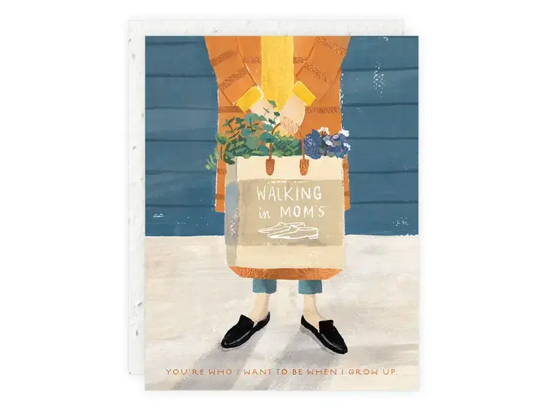Seedlings Who I Want To Be When I Grow Up - Mother's Day Card