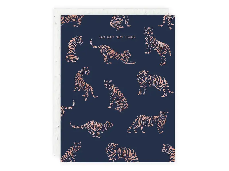 Seedlings Tigers - Encouragement Card