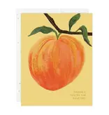 Seedlings Peach - Thank You Card