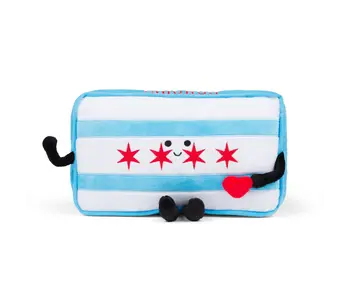 Chicago City Flag Plush - Illinois