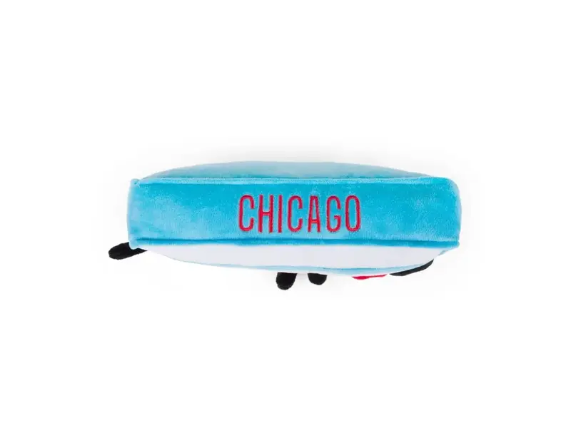 Stuffed States USA Chicago City Flag Plush - Illinois