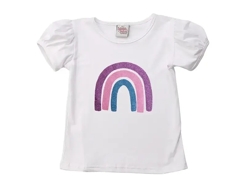 Sparkle Sister by Couture Over the Rainbow Puff Tee