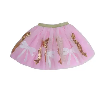 Pretty Sequin Bow Tutu