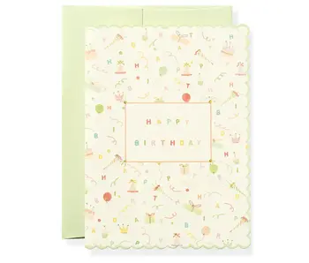 Birthday Wishes Greeting Card