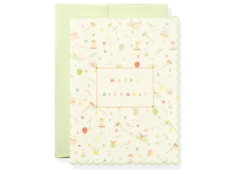 Karen Adams Designs Birthday Wishes Greeting Card