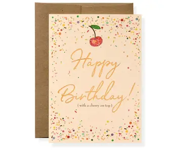 Cherry On Top Greeting Card