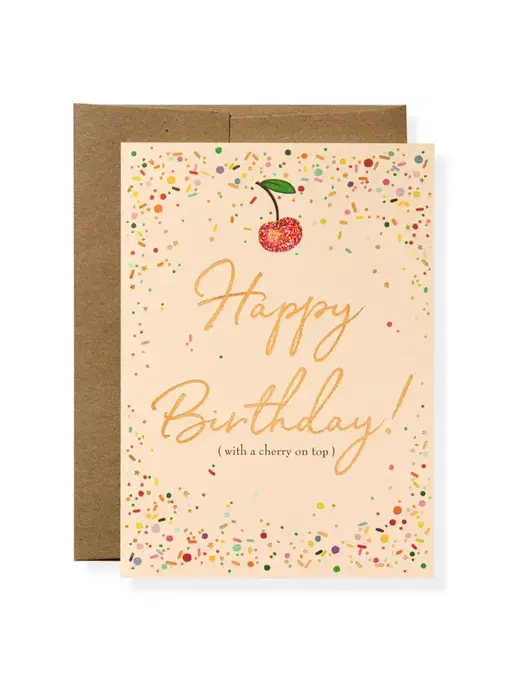 Cherry On Top Greeting Card