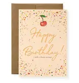 Karen Adams Designs Cherry On Top Greeting Card