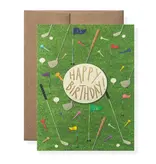 Karen Adams Designs Golf Greeting Card