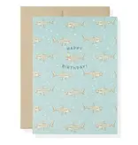 Karen Adams Designs Shark Greeting Card