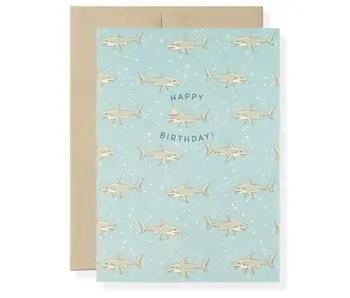 Shark Greeting Card
