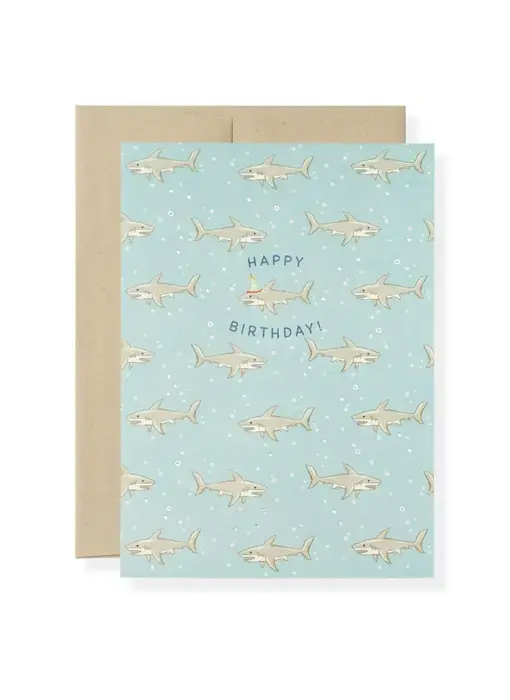 Shark Greeting Card