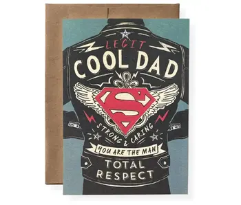 Cool Dad Greeting Card