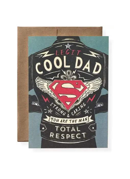 Cool Dad Greeting Card