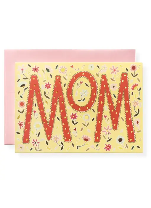 Wow Mom Greeting Card