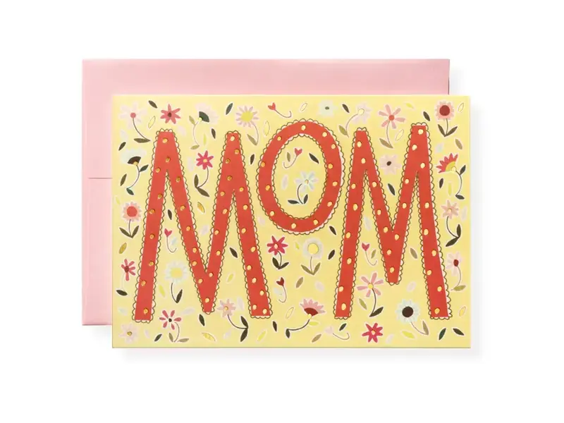 Karen Adams Designs Wow Mom Greeting Card