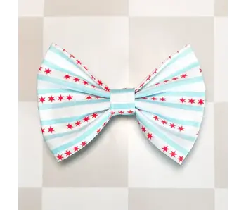 Chicago Flag Bow Tie  S