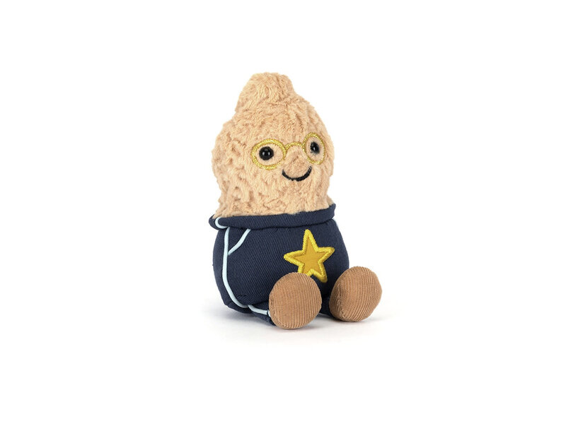 JellyCat Inc Amuseables Peanut Star Student Outfit