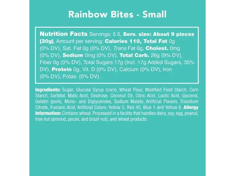 candy club Rainbow Bites