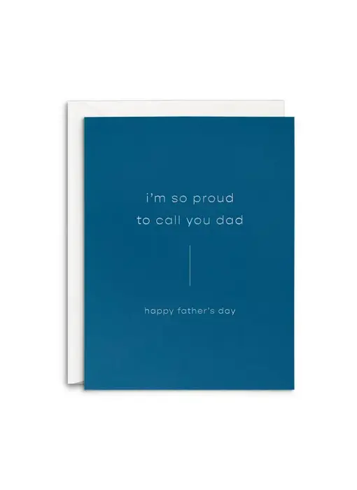 Call You Dad Father’S Day Greeting Card