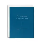 Smitten on Paper Call You Dad Father’S Day Greeting Card