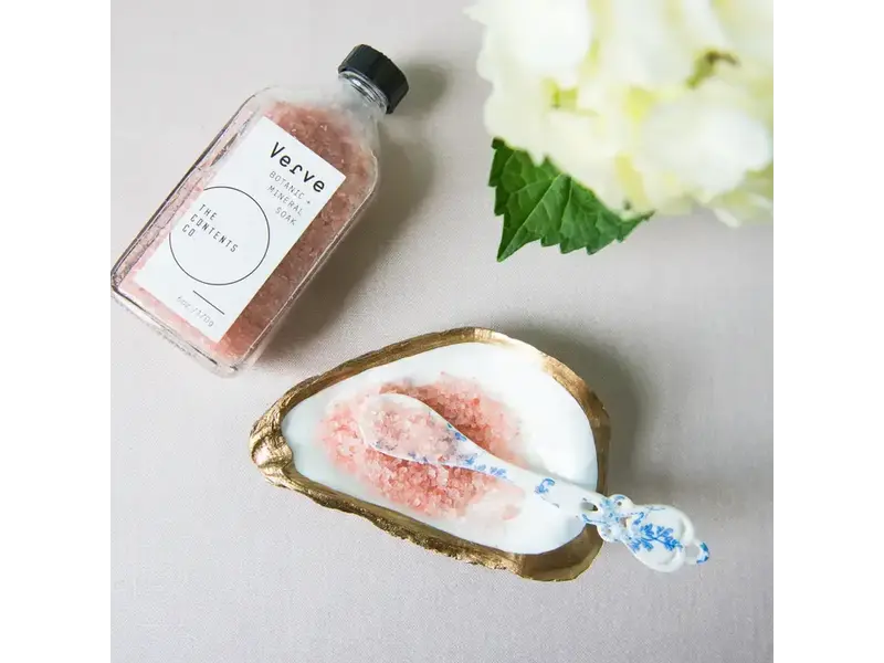 Grit and Grace Studio Oyster Jewelry Dish  - Gold