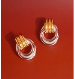 MAIQ Accessories Wanda 18K Gold Non-Tarnish Classic Hoop Earring