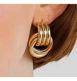 MAIQ Accessories Wanda 18K Gold Non-Tarnish Classic Hoop Earring