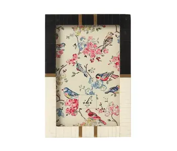 Brass Inlay Frame B/W/Gold - 4x6