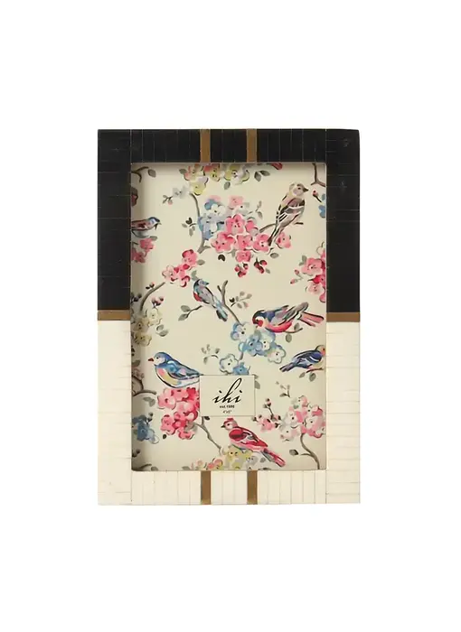 Brass Inlay Frame B/W/Gold - 4x6