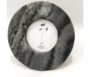 Gray Marble Photo Frame 3x3