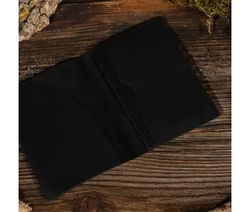 Genuine Passport Cover - Black