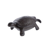 Creative Co-OP Decorative Cast Iron Turtle Key Box