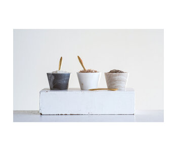 Marble Bowl with Spoon