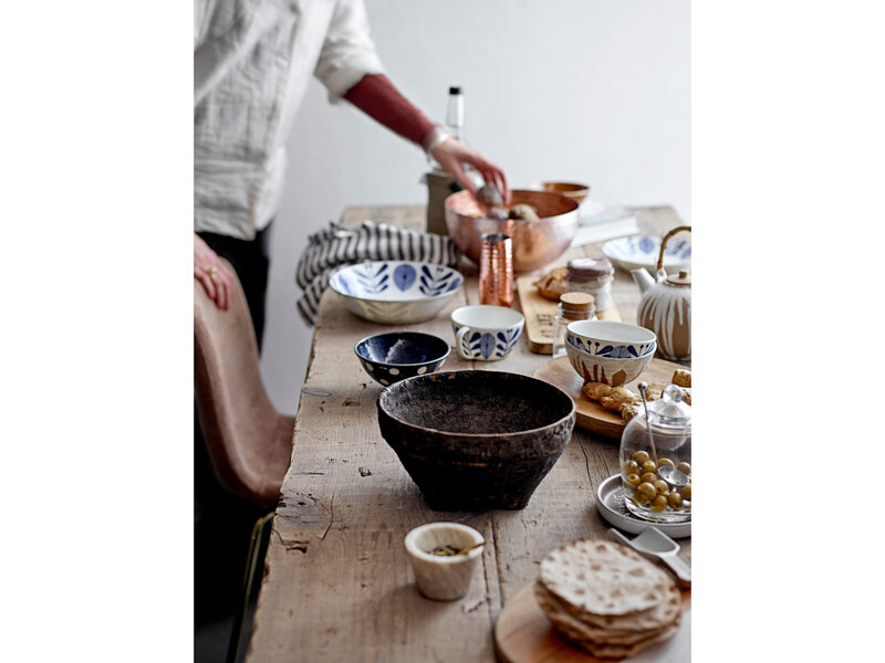 Creative Co-OP Marble Bowl with Spoon