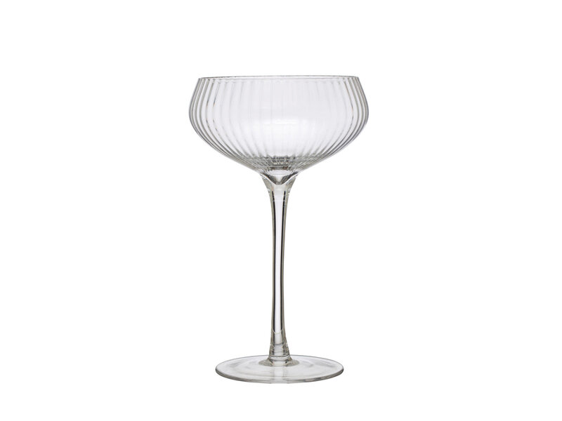 Creative Co-OP 8 oz. Stemmed Champagne/Coupe Glass
