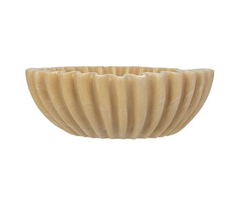 Decorative Resin Pleated Bowl