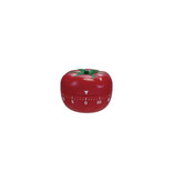 Creative Co-OP Plastic Tomato Shaped 1 Hour Twist Timer, Red & Green