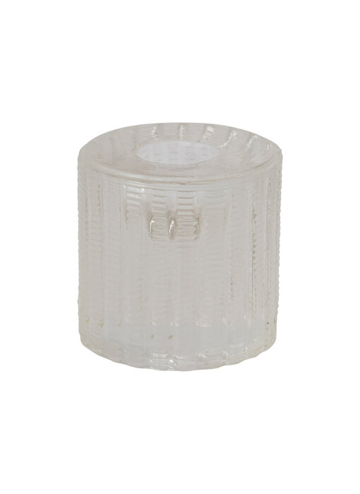 Cut Glass Taper Holder