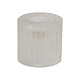 Cut Glass Taper Holder