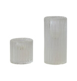 Creative Co-OP Cut Glass Taper Holder