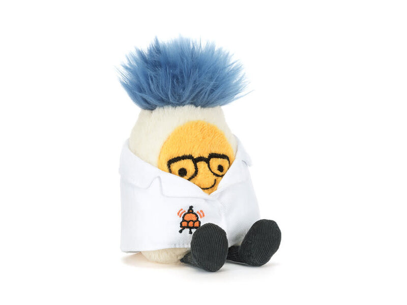 JellyCat Inc Amuseables Boiled Egg Scientist Outfit