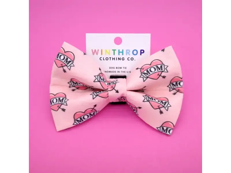 Winthrop Clothing Co Mother's Day Dog Bow Tie