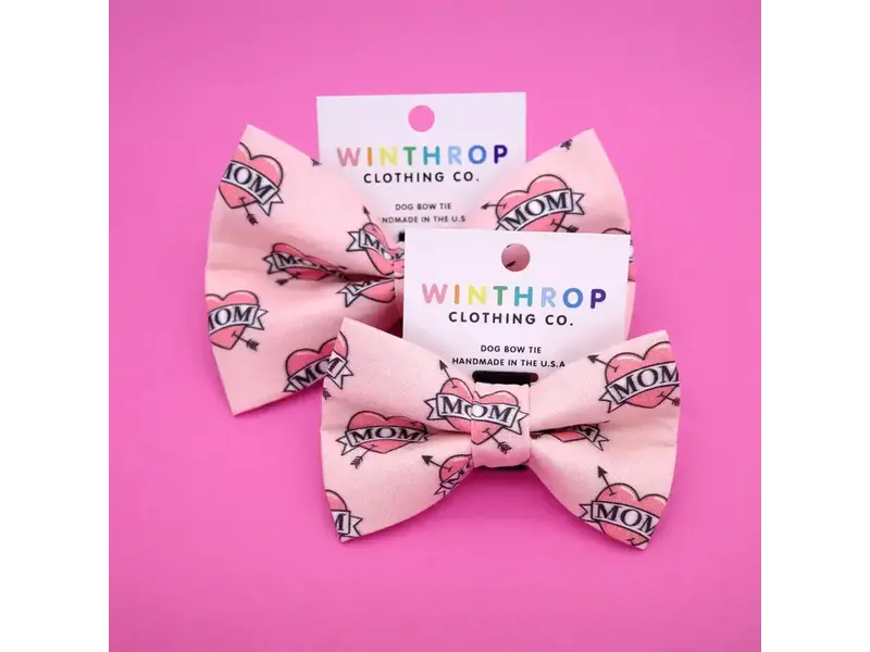 Winthrop Clothing Co Mother's Day Dog Bow Tie